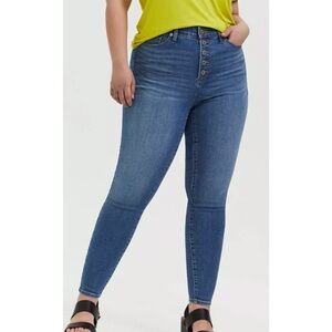 Torrid Sky High Skinny Jeans